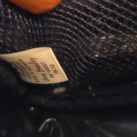 Vera Bradley Hanging Organizer in LISBON MEDALLION pattern - Picture 7 of 8